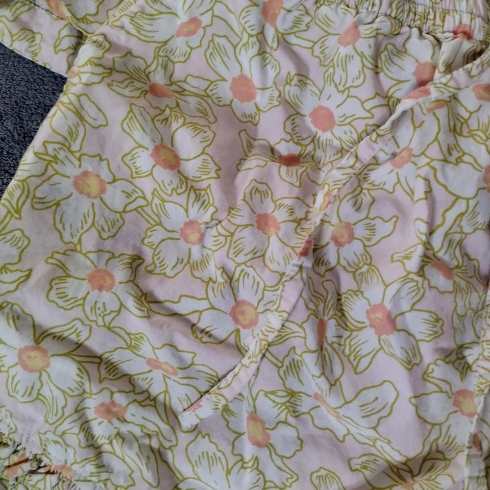 Piyama Elsie Sleep Set Cotton poppies Print Sz S - Picture 4 of 7